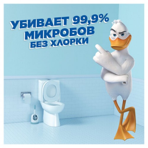 Средство для уборки туалета 900мл ТУАЛЕТНЫЙ УТЕНОК Супер Сила Антиналет, ш/к 26222, 865023