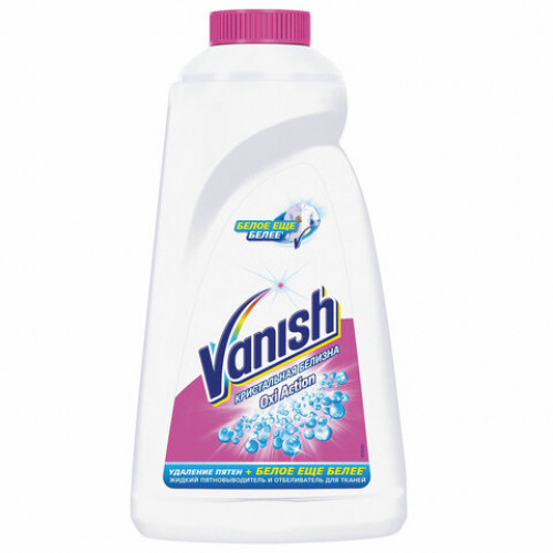 Средство для удаления пятен 1 л, VANISH (Ваниш) Oxi Action, для белой ткани