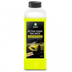 Автошампунь c активной пеной 1л GRASS ACTIVE FOAM BALANCE легкосмываемый, концентрат, 110513