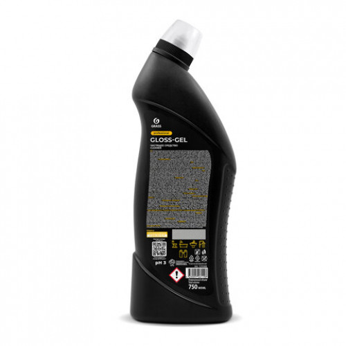 Средство д/удаления ржавчины, известкового налета кислотное 750мл GRASS GLOSS-GEL PROFESSIONAL, 125568