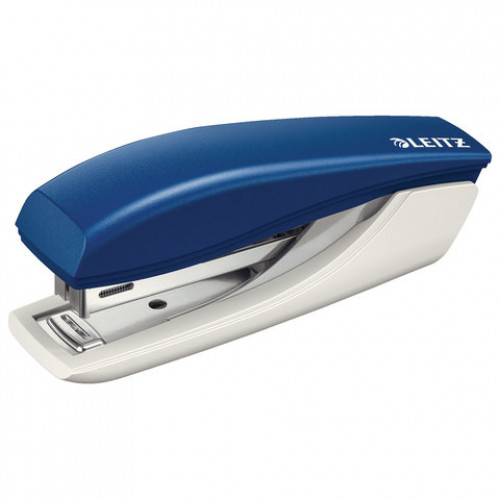 Степлер №10 LEITZ New NeXXt, до 10 листов, с антистеплером, синий, 55170035
