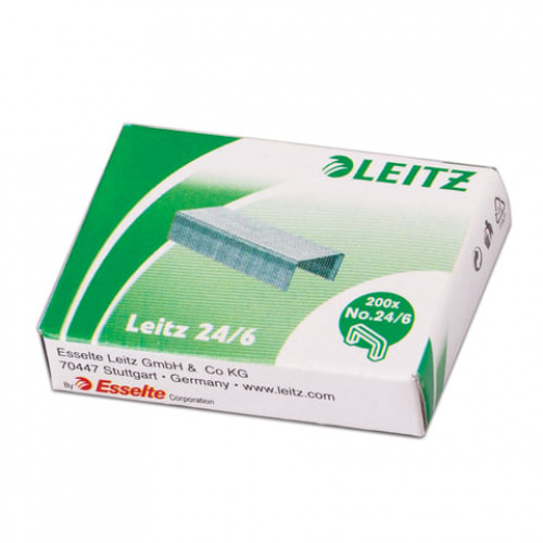 Степлер №24/6, 26/6 металлический LEITZ New NeXXt WOW, до 30 л., синий металлик, 55022036