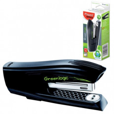 Степлер №24/6, 26/6 MAPED (Франция) Greenlogic, до 25 листов, черный, 353411 Степлер №24/6, 26/6 MAPED (Франция) Greenlogic, до 25 листов, черный, 353411