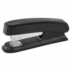 Степлер №24/6, 26/6 BRAUBERG Standard, до 25 листов, черный, 226851
