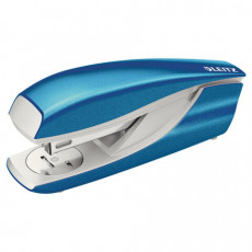 Степлер №24/6, 26/6 металлический LEITZ New NeXXt WOW, до 30 л., синий металлик, 55022036