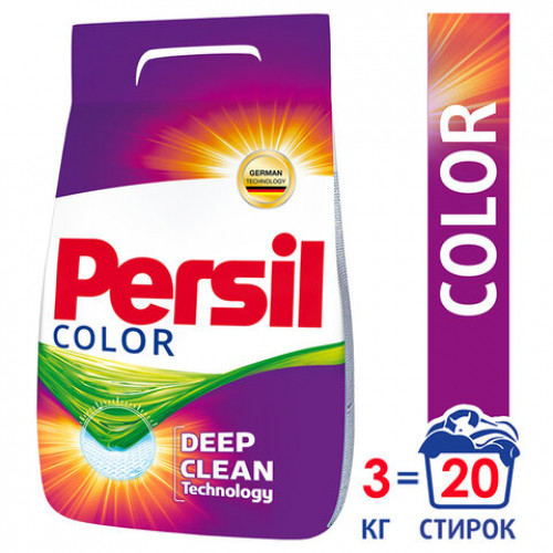 Стиральный порошок-автомат 3 кг, PERSIL (Персил) Color, 2466283