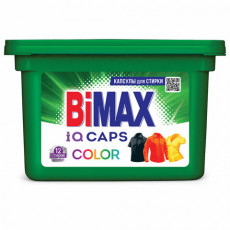 Средство для стирки в капсулах 12шт BIMAX Color, ш/к 03775