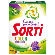 Стиральный порошок-автомат 350 г, SORTI (Сорти) Color, 8570-3