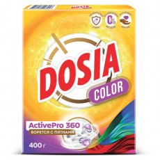 Стиральный порошок для всех типов стирки и тканей 400г DOSIA Optima Color, ш/к 96917, 3265602