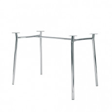 Рама стола для столовых, кафе, дома Tiramisu Duo (1200х800 мм), хром
