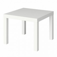 Стол журнальный Лайк аналог IKEA (ш550*г550*в440 мм), белый, ш/к 07056