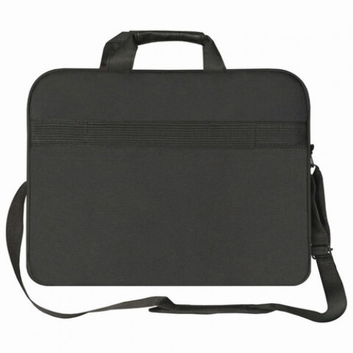 Сумка для ноутбука DEFENDER GEEK 15,6, полиэстер, черная с карманом, 26084