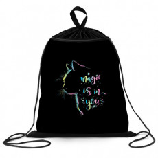 Мешок для обуви BRAUBERG, с петлёй, карман на молнии, 47х37 см, Magic Cat, 271608 Мешок для обуви BRAUBERG, с петлёй, карман на молнии, 47х37 см, Magic Cat, 271608