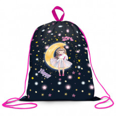 Мешок для обуви BRAUBERG KIDS, с петлей, 42х34 см, Moon girl, 271630