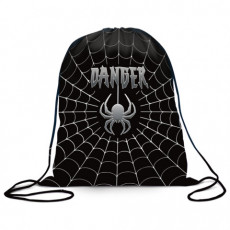 Мешок для обуви BRAUBERG, с петлёй, карман на молнии, полиэстер, 47х37 см, Dangerous spider, 270911 Мешок для обуви BRAUBERG, с петлёй, карман на молнии, полиэстер, 47х37 см, Dangerous spider, 270911