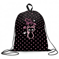 Мешок для обуви BRAUBERG KIDS, с петлей, 42х34 см, Amazed cat, 271629 Мешок для обуви BRAUBERG KIDS, с петлей, 42х34 см, Amazed cat, 271629