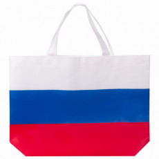Сумка Флаг России триколор, 40х29 см, нетканое полотно, BRAUBERG, 605519, RU39