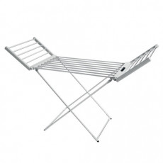 Сушилка для белья напольная, электрическая, раскладная, три зоны сушки, алюминиевая, таймер/регулировка темп. 45-70°С, LAIMA HOME, 700979