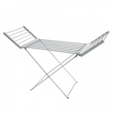 Сушилка для белья напольная, электрическая, раскладная, алюминиевая, три зоны сушки, нагрев 60°С, LAIMA HOME, 700978