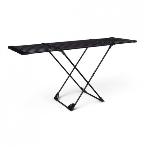 Сушилка напольная для белья раскладная 3 зоны сушки, 20 метров LAIMA HOME DUO SLIDING BLACK, 700469