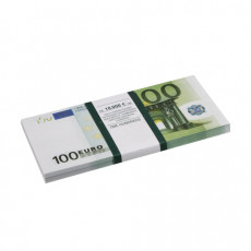 Деньги шуточные 100 евро, упаковка с европодвесом, AD0000044