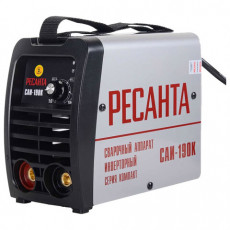 Сварочный аппарат инверторный, свар. ток до 190А, d элект. до 5мм, РЕСАНТА САИ190К (компакт), 65/36