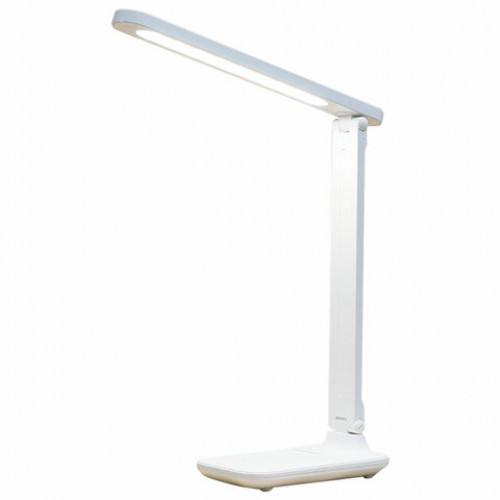 Настольная лампа светильник беспроводная SONNEN PT-102, USB, LED, 3 Вт, 3 режима, белый, 238777