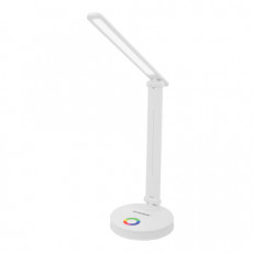 Настольная лампа-светильник, ночник SONNEN RG-001, 30 LED, 6 Вт, 3 режима, RGB-подсветка, белый, 238774