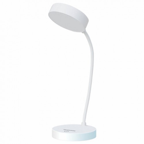 Настольная лампа светильник портативная, LED, 3 Вт, белый, DASWERK, 237990