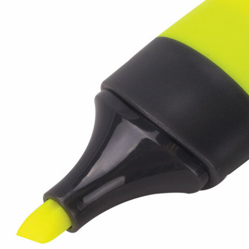 Текстовыделитель ЮНЛАНДИЯ КЛАССИКА, ЖЕЛТЫЙ, линия 1-5 мм, 151920