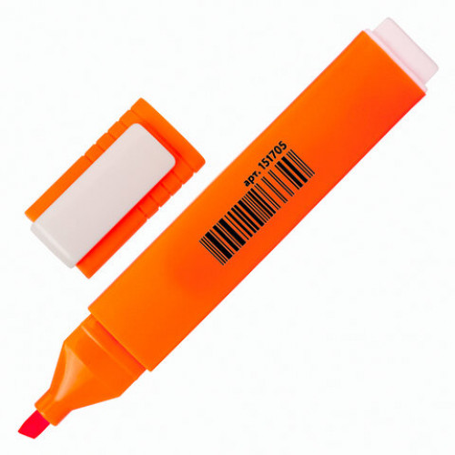 Текстовыделитель ЮНЛАНДИЯ COLORSTAR, ОРАНЖЕВЫЙ, линия 1-4 мм, 151705