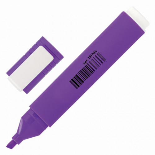 Текстовыделитель ЮНЛАНДИЯ COLORSTAR, ФИОЛЕТОВЫЙ, линия 1-4 мм, 151704