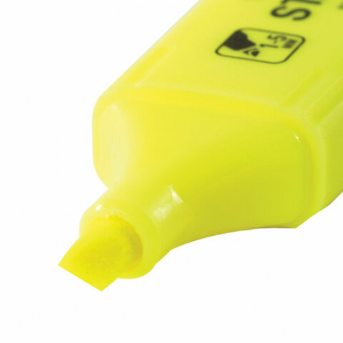 Текстовыделитель STAFF EVERYDAY, ЖЕЛТЫЙ, линия 1-5 мм, 150728