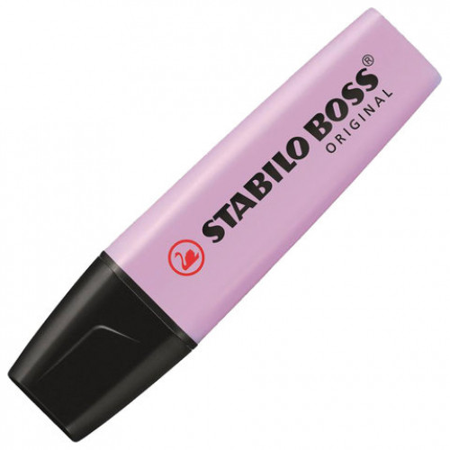 Текстовыделитель STABILO Boss Pastel, ЛАВАНДОВЫЙ, линия 2-5 мм, 70/155