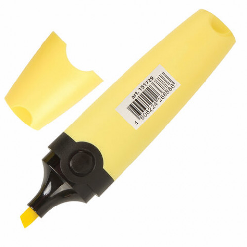 Текстовыделитель BRAUBERG DELTA PASTEL, ВАНИЛЬ, линия 1-5 мм, 151729