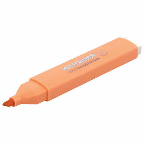 Текстовыделитель ЮНЛАНДИЯ COLORSTAR PASTEL, ПЕРСИКОВЫЙ, линия 1-4 мм, 151715