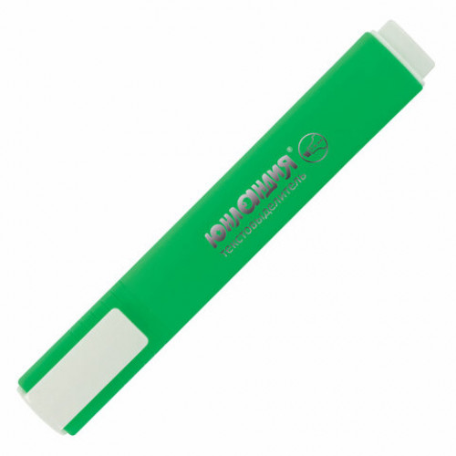 Текстовыделитель ЮНЛАНДИЯ COLORSTAR, ЗЕЛЕНЫЙ, линия 1-4 мм, 151701