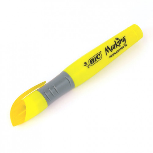 Текстовыделитель BIC Highlighter XL, ЖЕЛТЫЙ, линия 1,7-5,1 мм, 891396