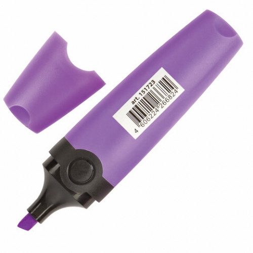 Текстовыделитель BRAUBERG DELTA, ФИОЛЕТОВЫЙ, линия 1-5 мм, 151723