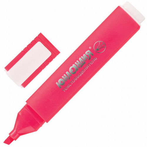 Текстовыделитель ЮНЛАНДИЯ COLORSTAR, РОЗОВЫЙ, линия 1-4 мм, 151702