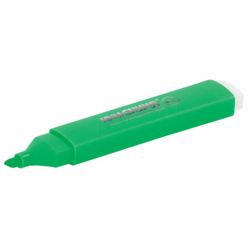 Текстовыделитель ЮНЛАНДИЯ COLORSTAR, ЗЕЛЕНЫЙ, линия 1-4 мм, 151701
