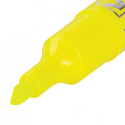 Текстовыделитель BRAUBERG Energy, ЖЕЛТЫЙ, линия 1-3 мм, 150482