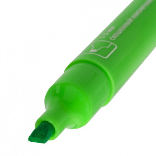 Текстовыделитель BRAUBERG Energy, ЗЕЛЕНЫЙ, линия 1-3 мм, 150483