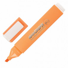 Текстовыделитель ЮНЛАНДИЯ COLORSTAR PASTEL, ПЕРСИКОВЫЙ, линия 1-4 мм, 151715