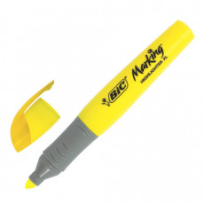 Текстовыделитель BIC Highlighter XL, ЖЕЛТЫЙ, линия 1,7-5,1 мм, 891396