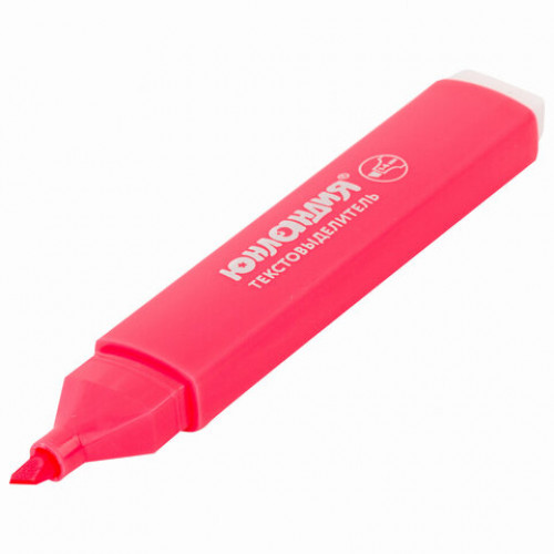 Текстовыделитель ЮНЛАНДИЯ COLORSTAR, РОЗОВЫЙ, линия 1-4 мм, 151702