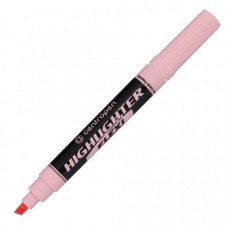 Текстовыделитель CENTROPEN Flexi, ПАСТЕЛЬНЫЙ РОЗОВЫЙ, гибкий наконечник, 1-5 мм, 8542, 4 8542 0156