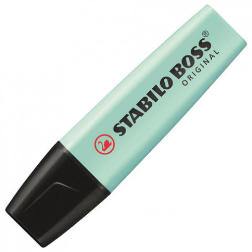 Текстовыделитель STABILO Boss Pastel, БИРЮЗОВЫЙ, линия 2-5 мм, 70/113