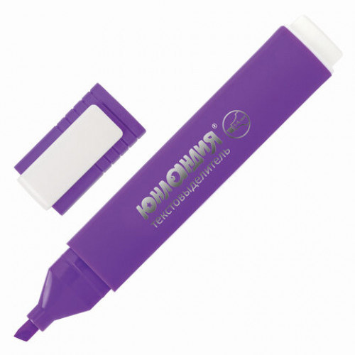 Текстовыделитель ЮНЛАНДИЯ COLORSTAR, ФИОЛЕТОВЫЙ, линия 1-4 мм, 151704