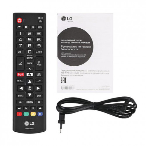 Телевизор LG 43LK5910, 43 (108 см), 1366x768, HD, 16:9, SmartTV, Wi-Fi, черный
